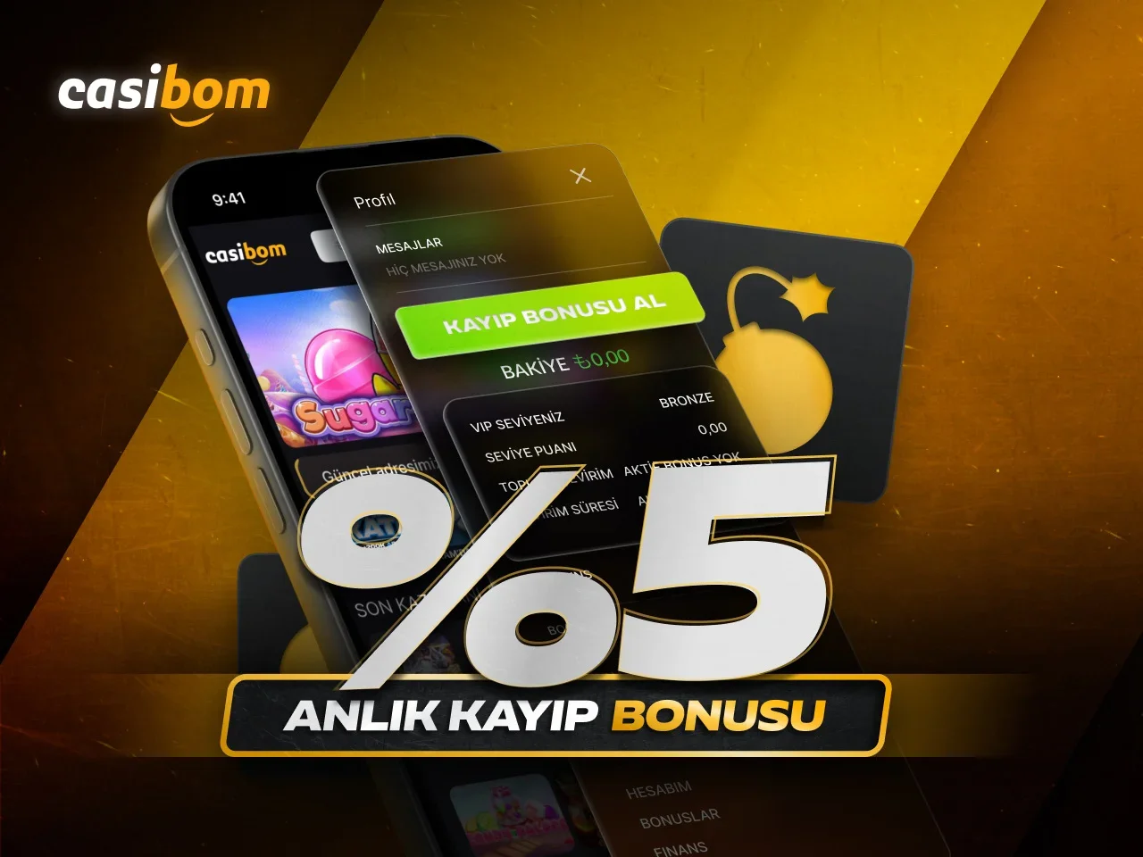 Casibom %10 Haftalık Kayıp Bonusu