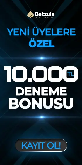 Betzula 10.000 TL Deneme Bonusu